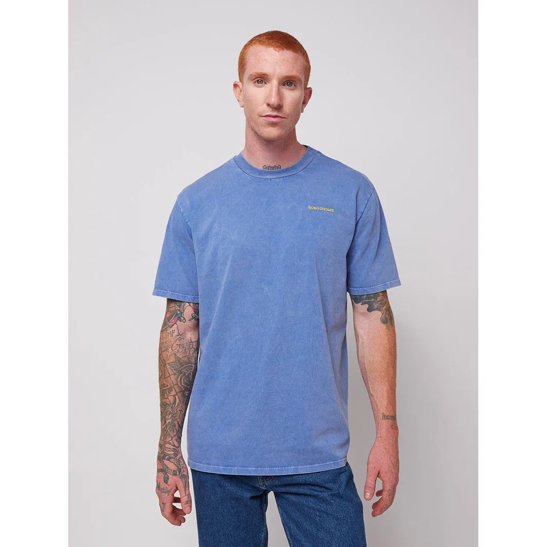 Bobo Choses Woman - Hello Joy unisex T-shirt - blue