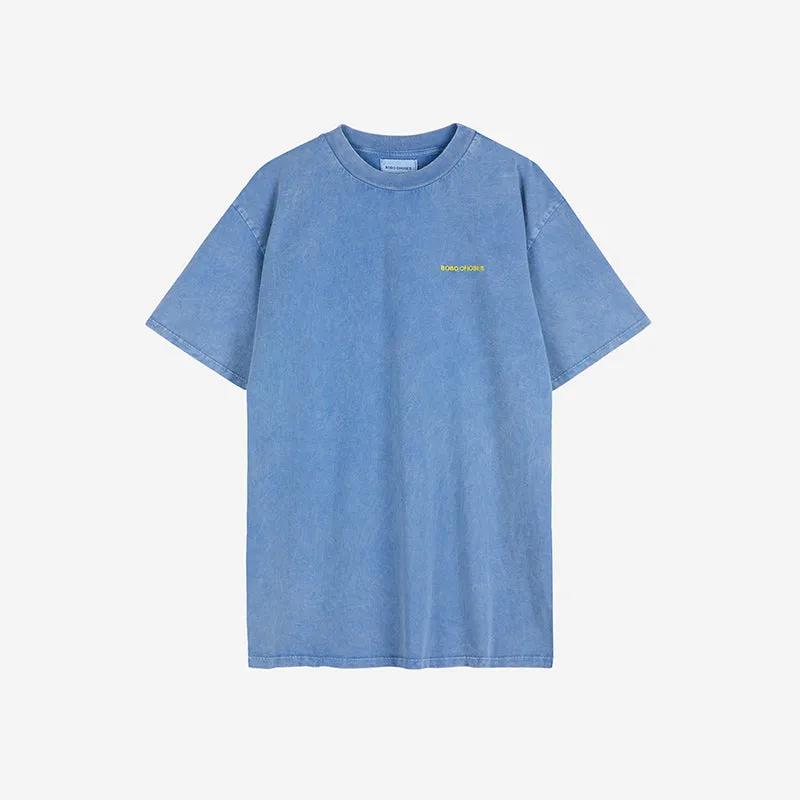 Bobo Choses Woman - Hello Joy unisex T-shirt - blue