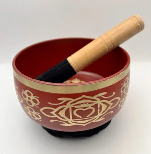 Brass Chakra Singing Bowls