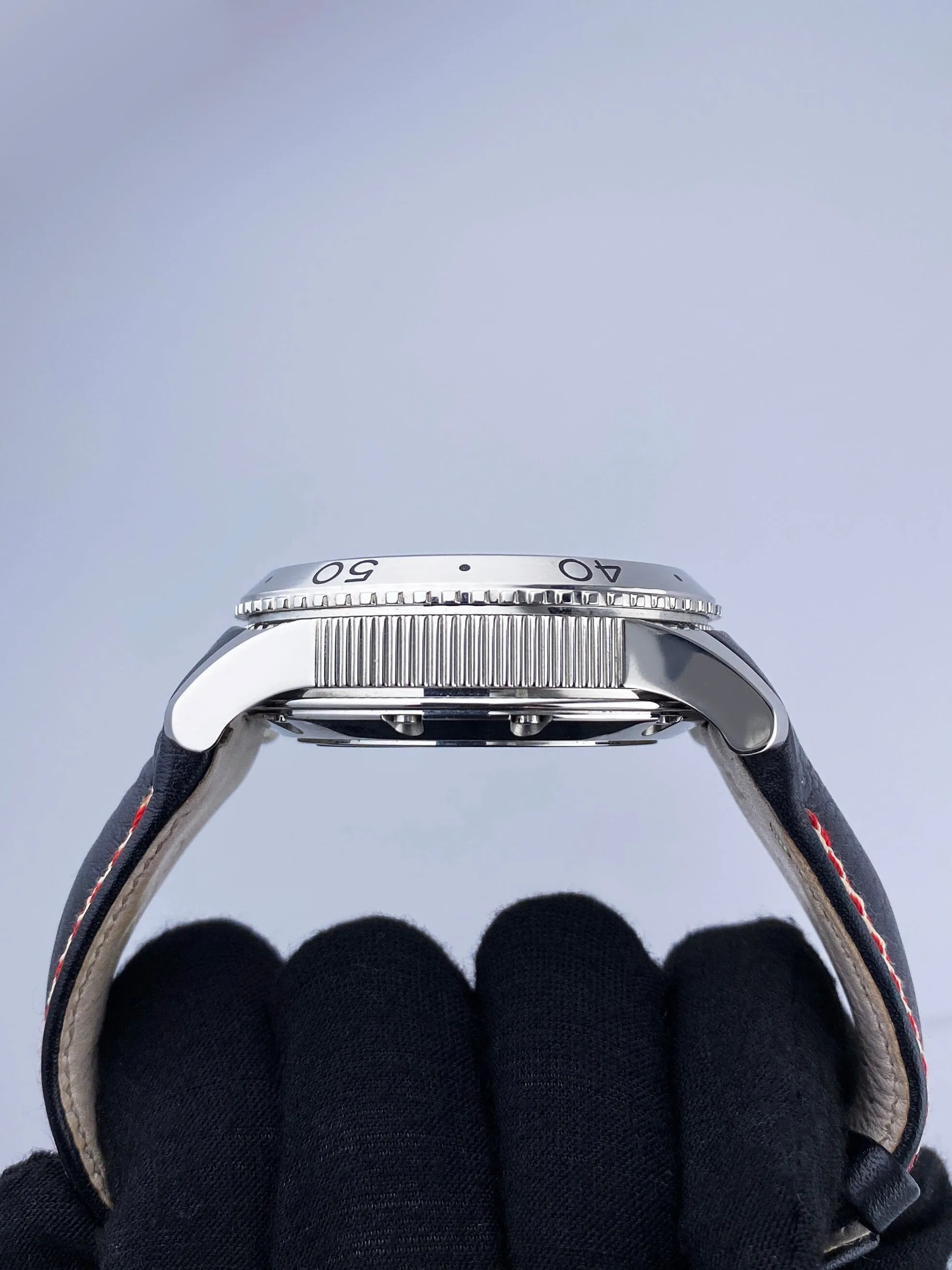 Breguet Type XXII 3880 Black Dial Chronograph Mens Watch