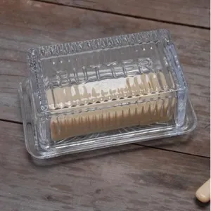 Butter Dish - Glass