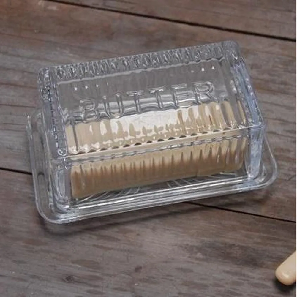 Butter Dish - Glass