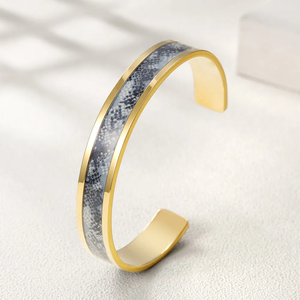 C-shaped Creative Pattern Bracelet-NSB1591ST