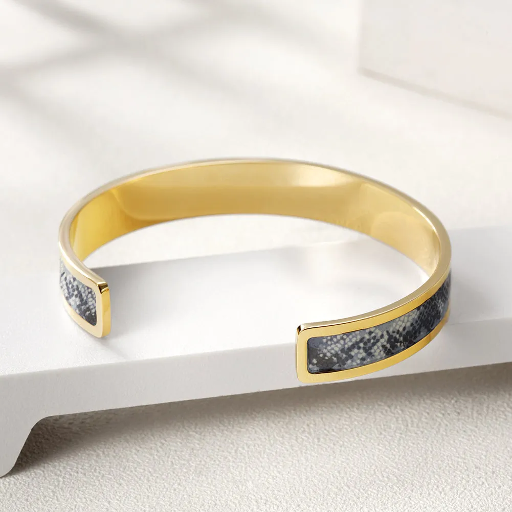 C-shaped Creative Pattern Bracelet-NSB1591ST