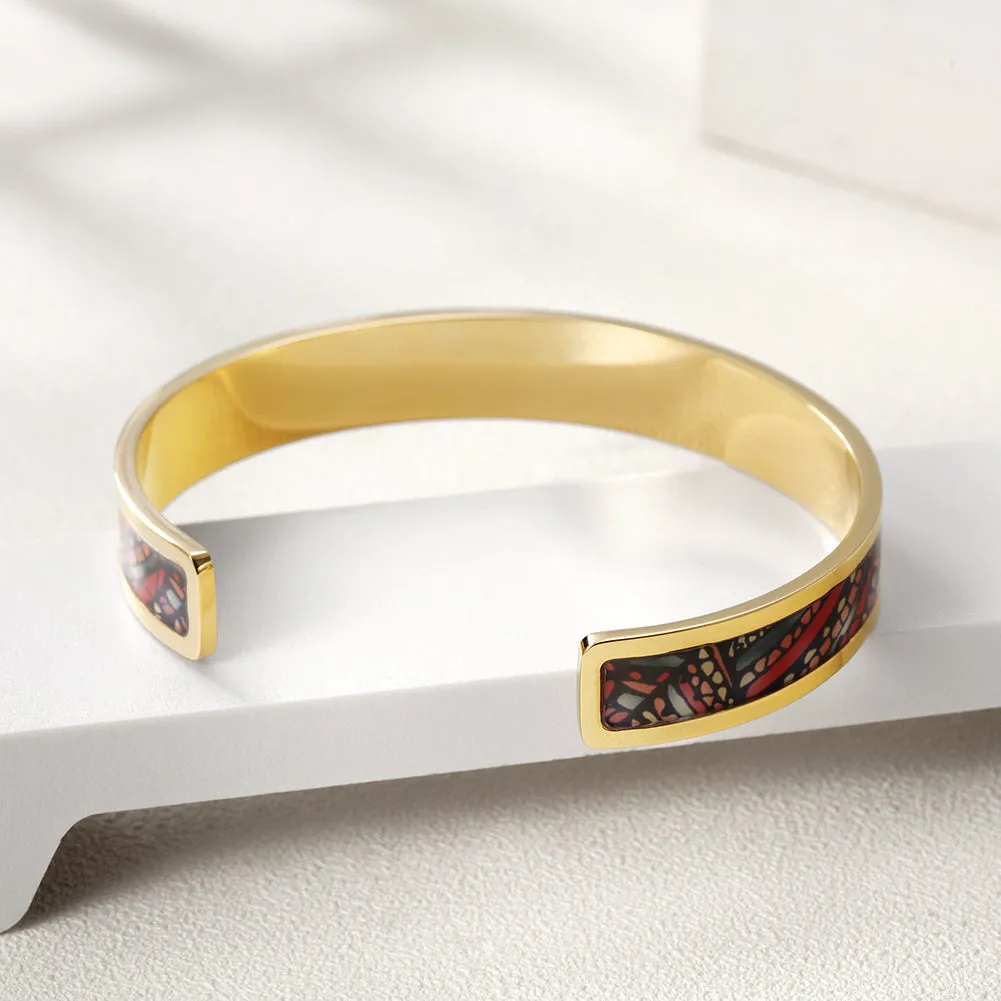 C-shaped Creative Pattern Bracelet-NSB1591ST