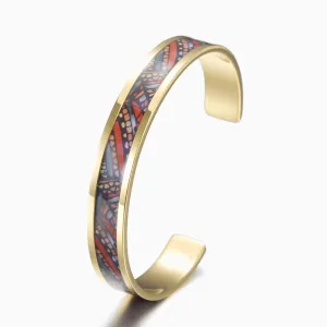 C-shaped Creative Pattern Bracelet-NSB1591ST
