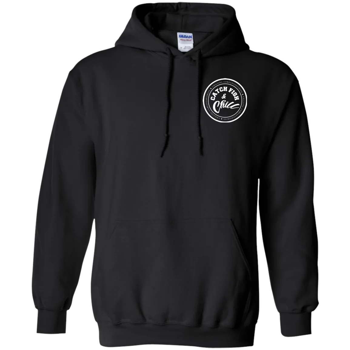 CATCH FISH & CHILL STAMPS HOODIE