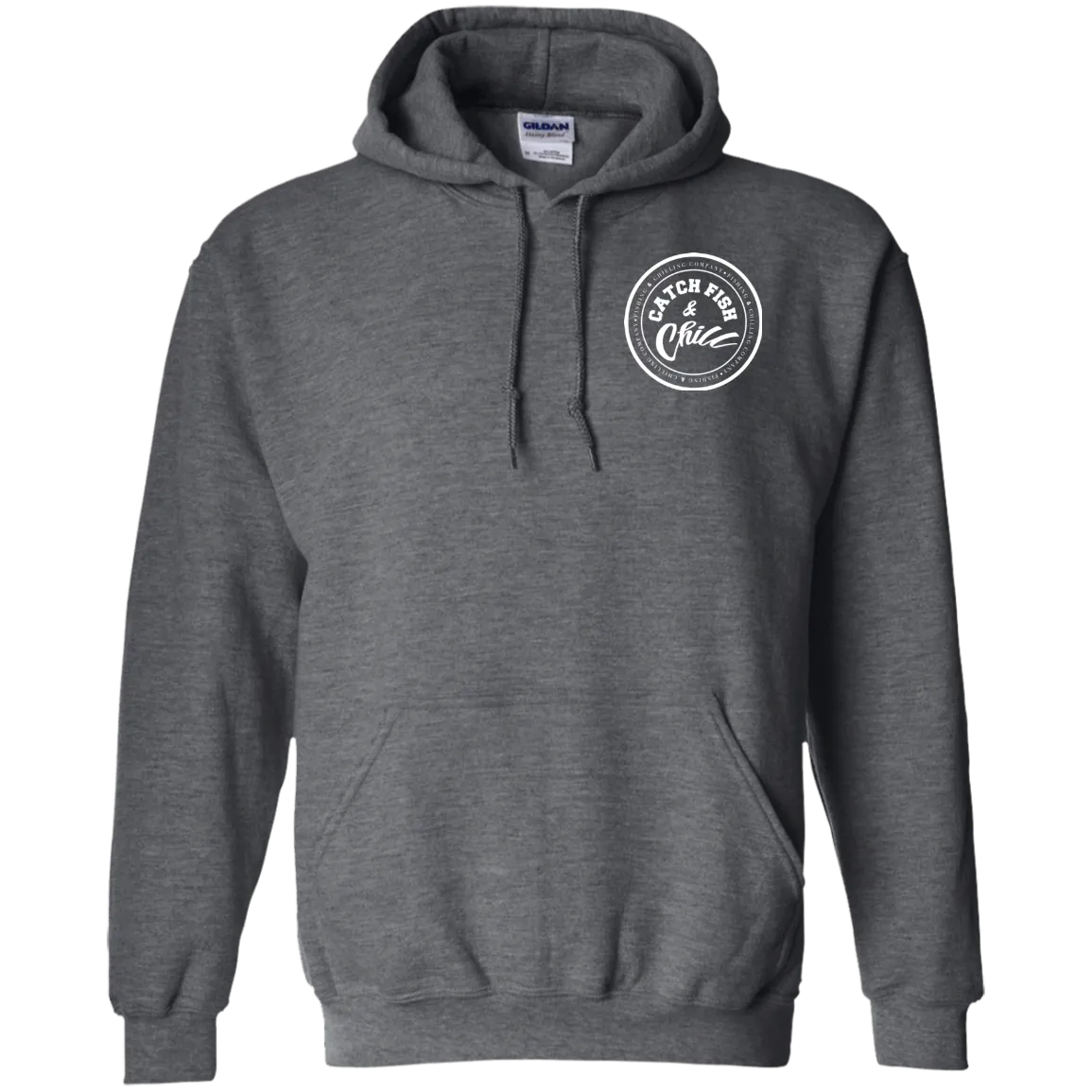 CATCH FISH & CHILL STAMPS HOODIE