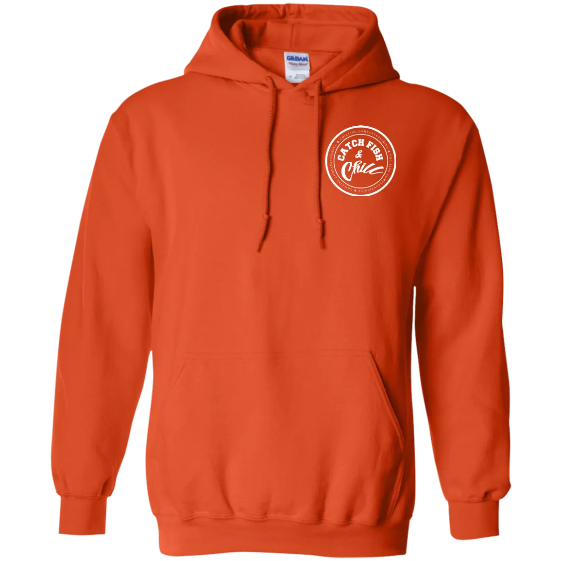 CATCH FISH & CHILL STAMPS HOODIE