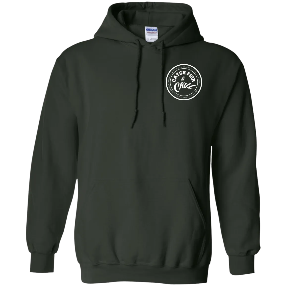 CATCH FISH & CHILL STAMPS HOODIE