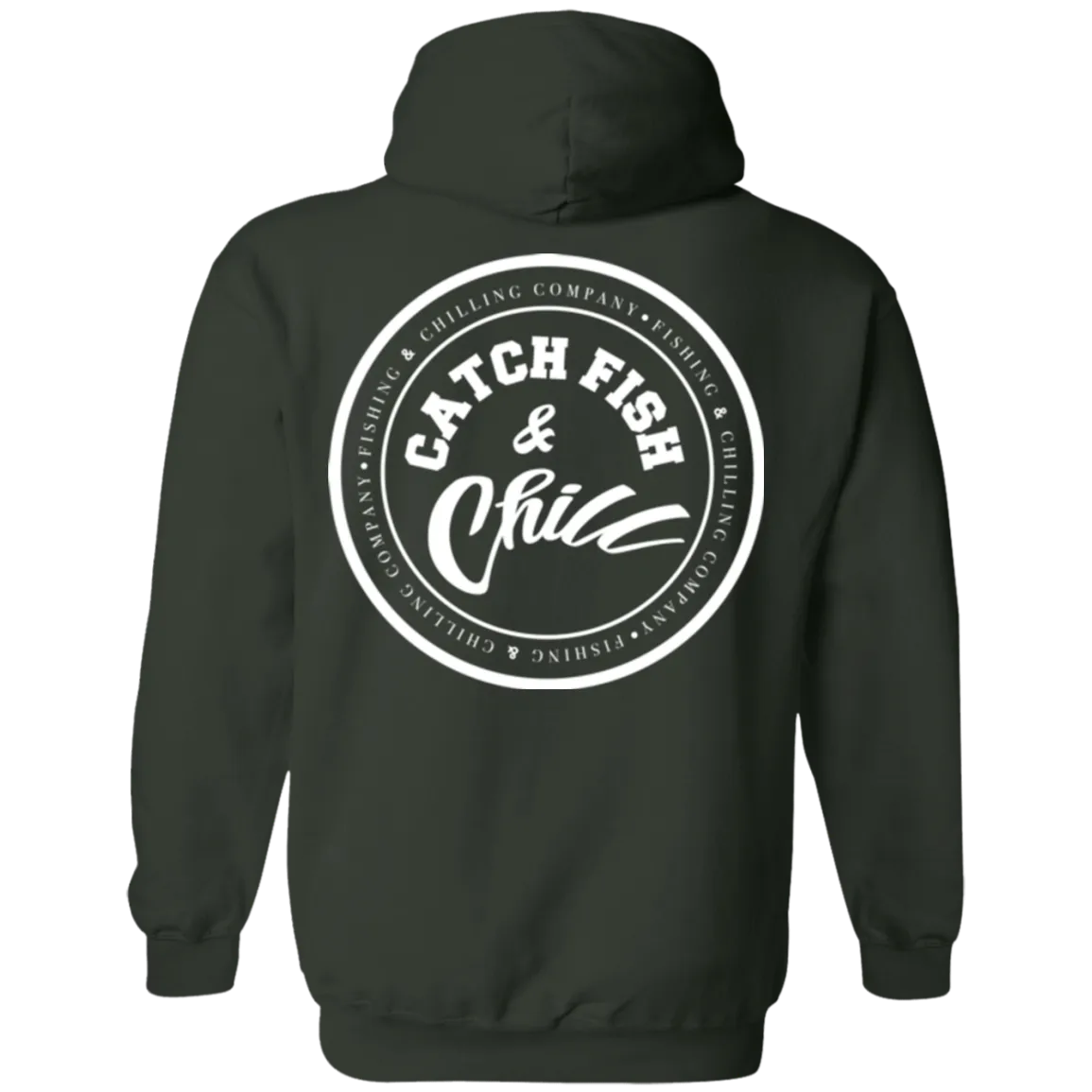 CATCH FISH & CHILL STAMPS HOODIE