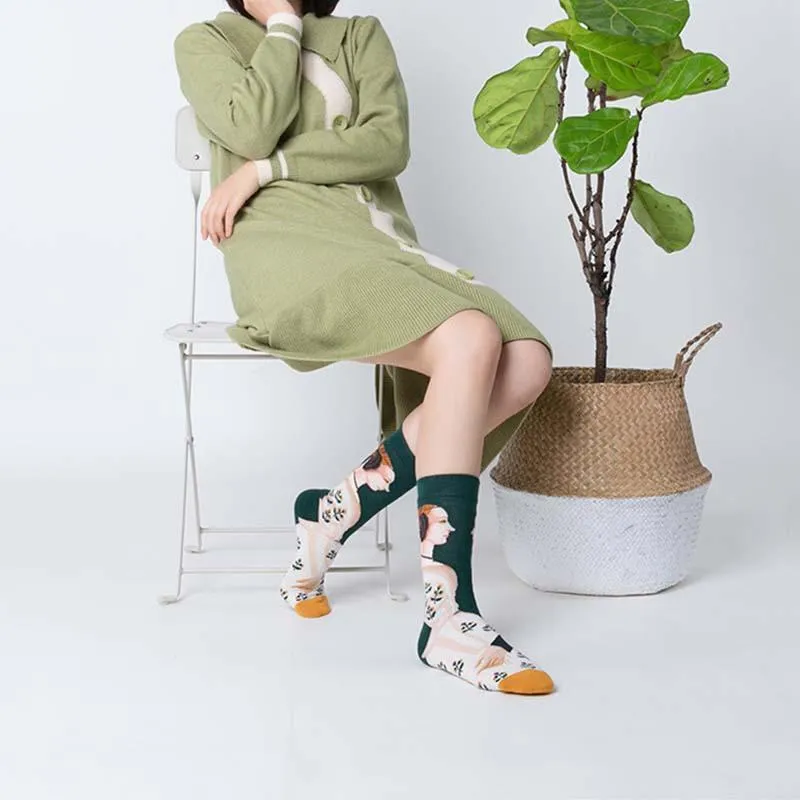Chicindress Winter New Creative Pattern Socks