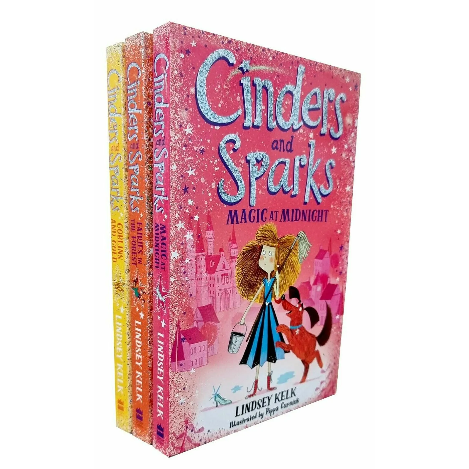 Cinders and Sparks Series 3 Books Collection Set by Lindsey Kelk