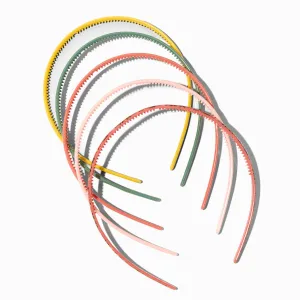 Claire's Club Woodland Plastic Headbands - 5 Pack