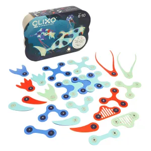 CLIXO - 24 piece Ocean Creatures - 6 