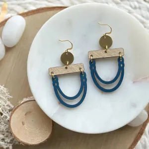Colville Hoops - Wood Earrings