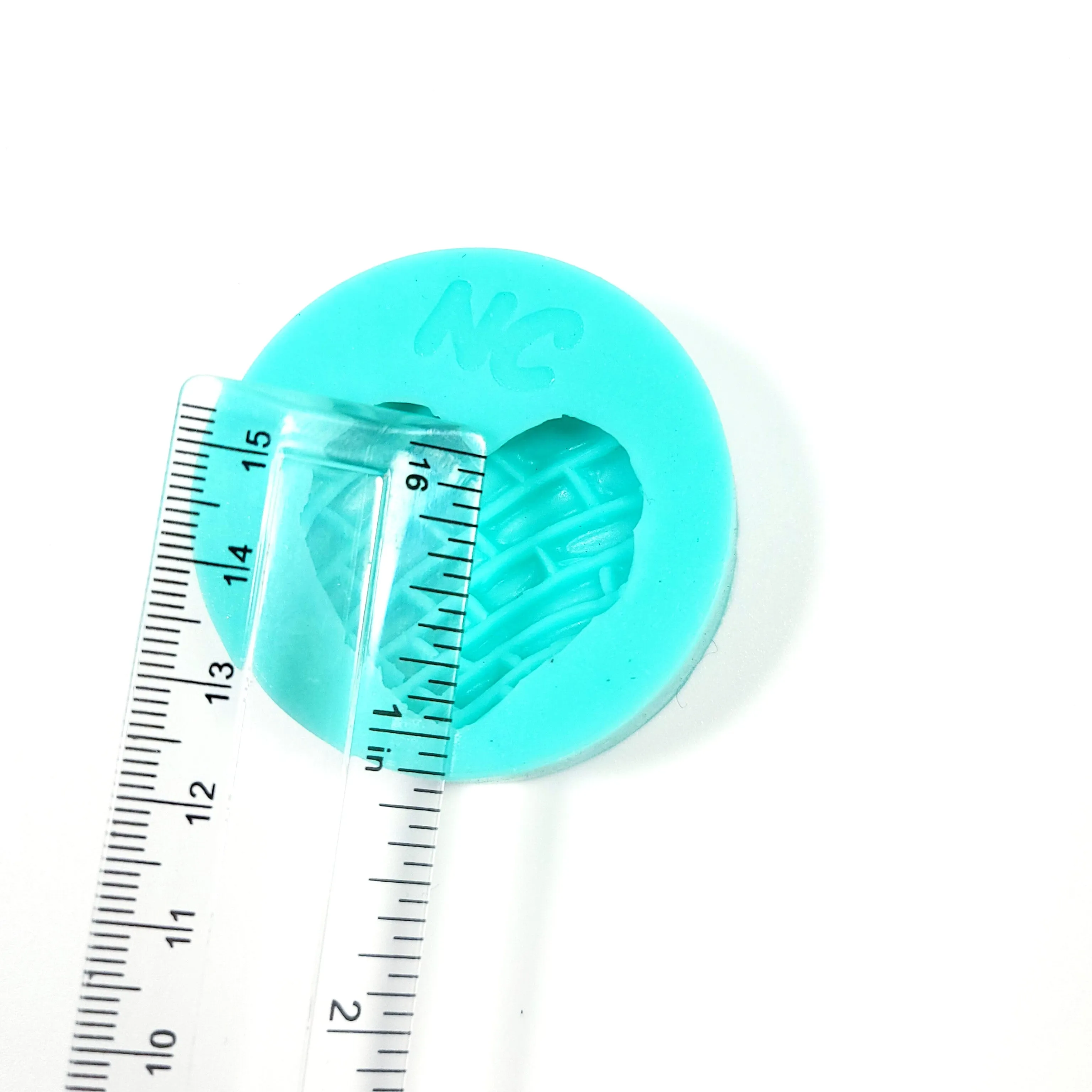 Concha bread heart shaped mold- Conchas Mexican bread silicone mold, Multi-Project Silicone mold NC037-38