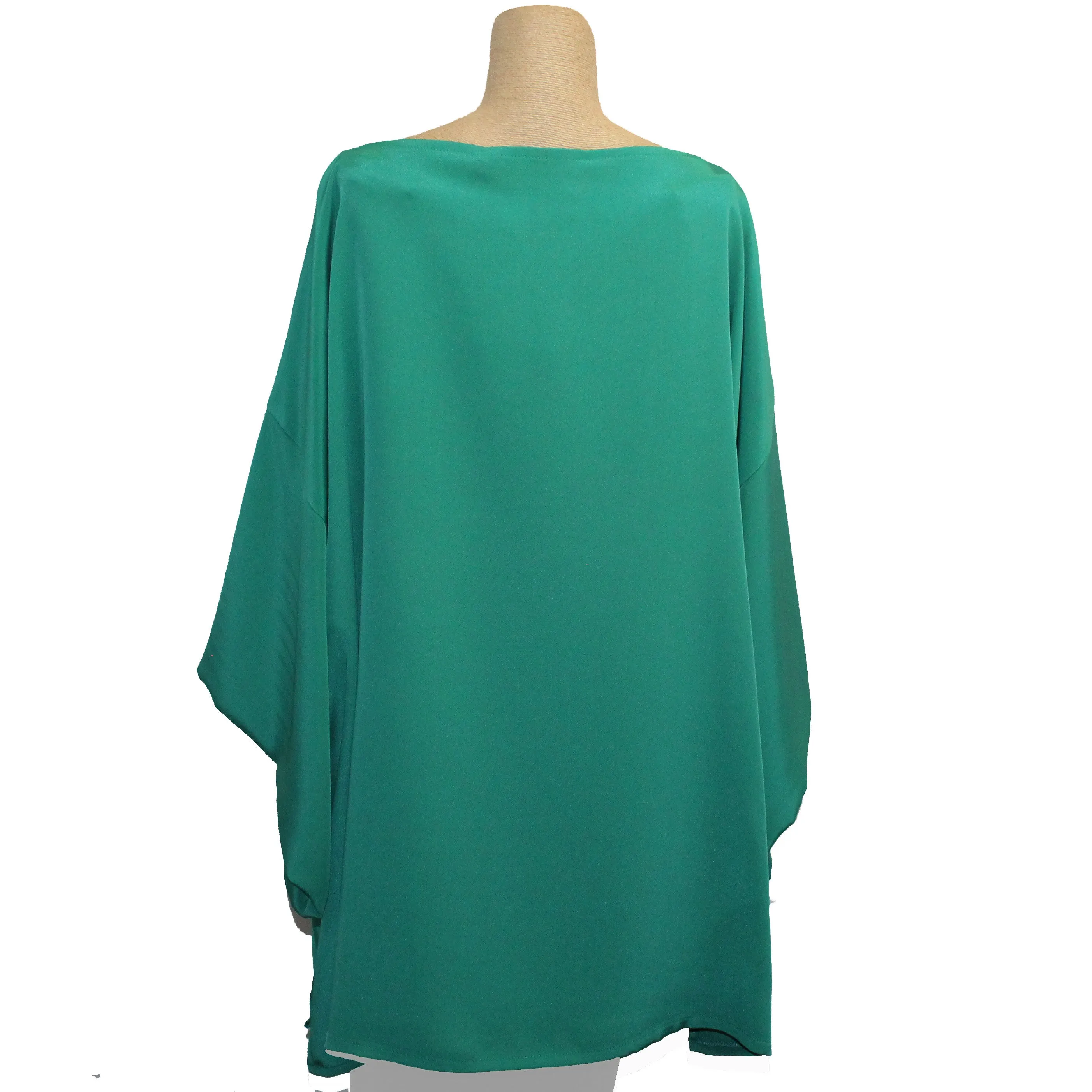 Constance West Kimono, Traditional Crane, Jade, OS