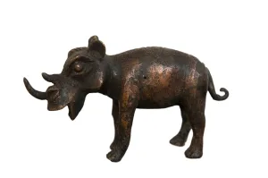 Copper Vintage African Rhino
