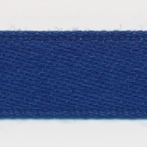 Cotton Double-Face Satin Tape #128 Royal Blue
