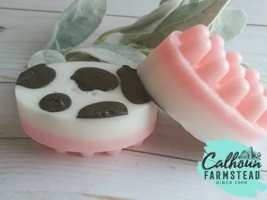 Cow Print - Udder - Goats Milk Soap - Cow Spots - Udders