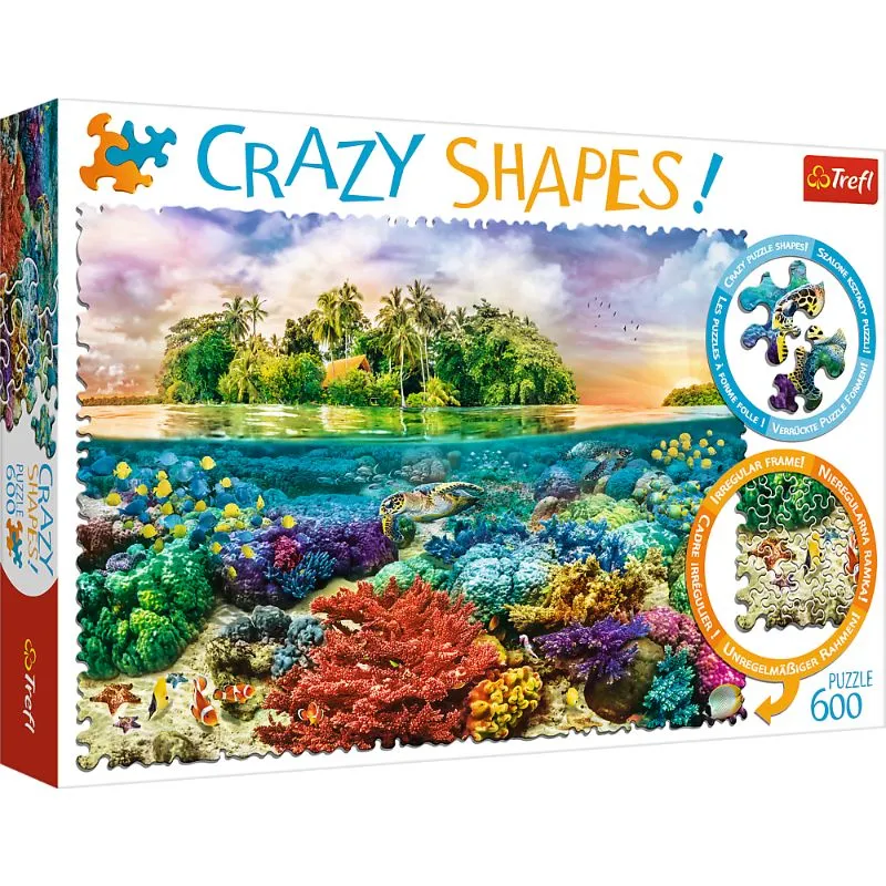 Crazy Shapes: Tropical Island - 600pc