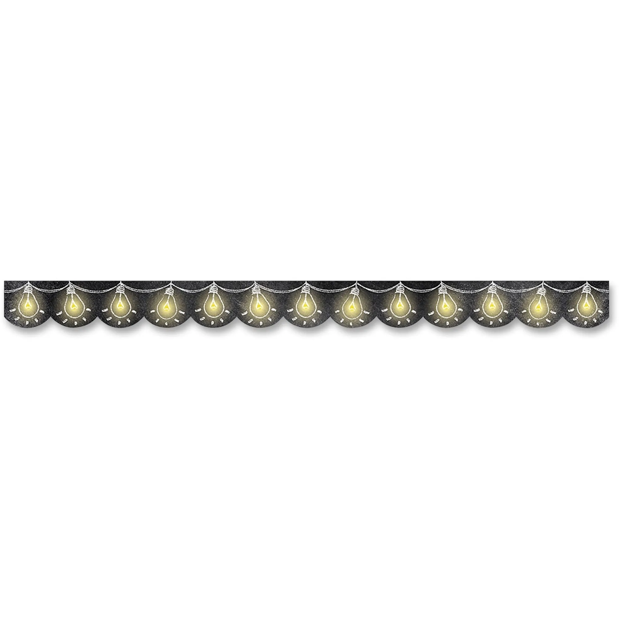 Creative Teaching Press Chalk Lightbulb Border