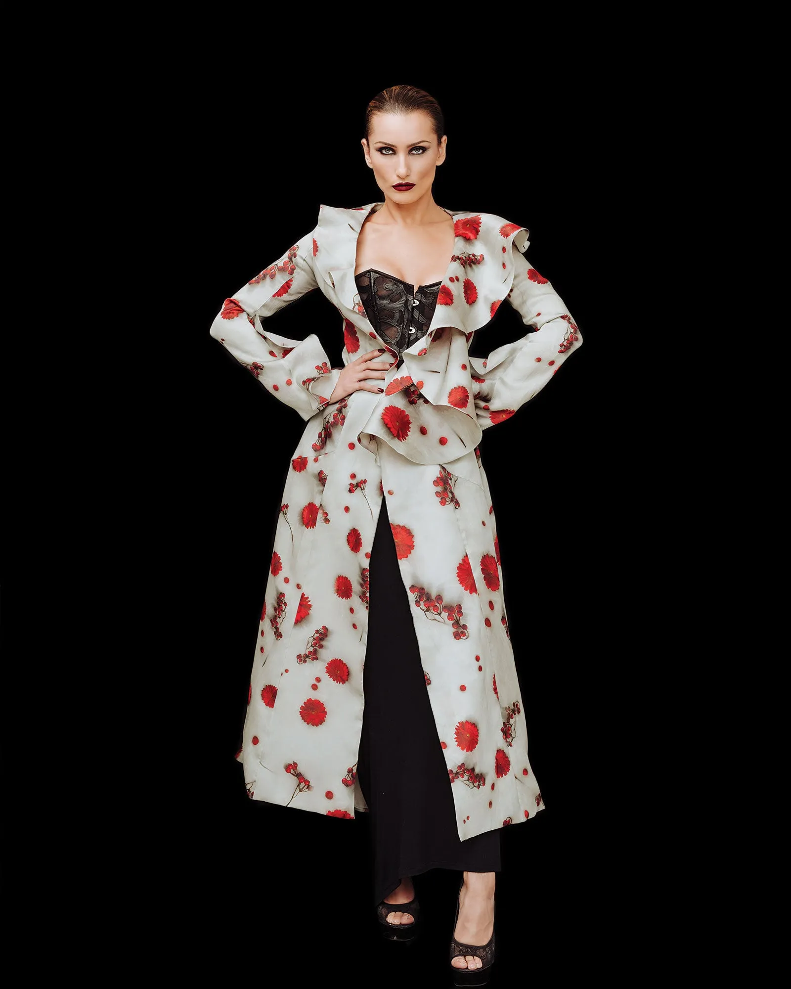 Crimson Poppy Eternal Spring Jacket