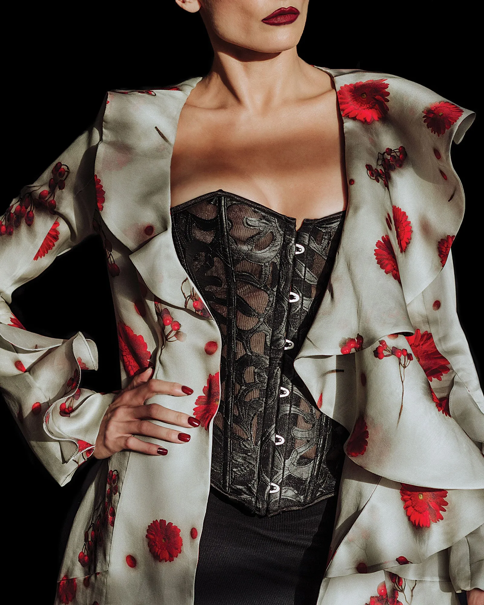 Crimson Poppy Eternal Spring Jacket