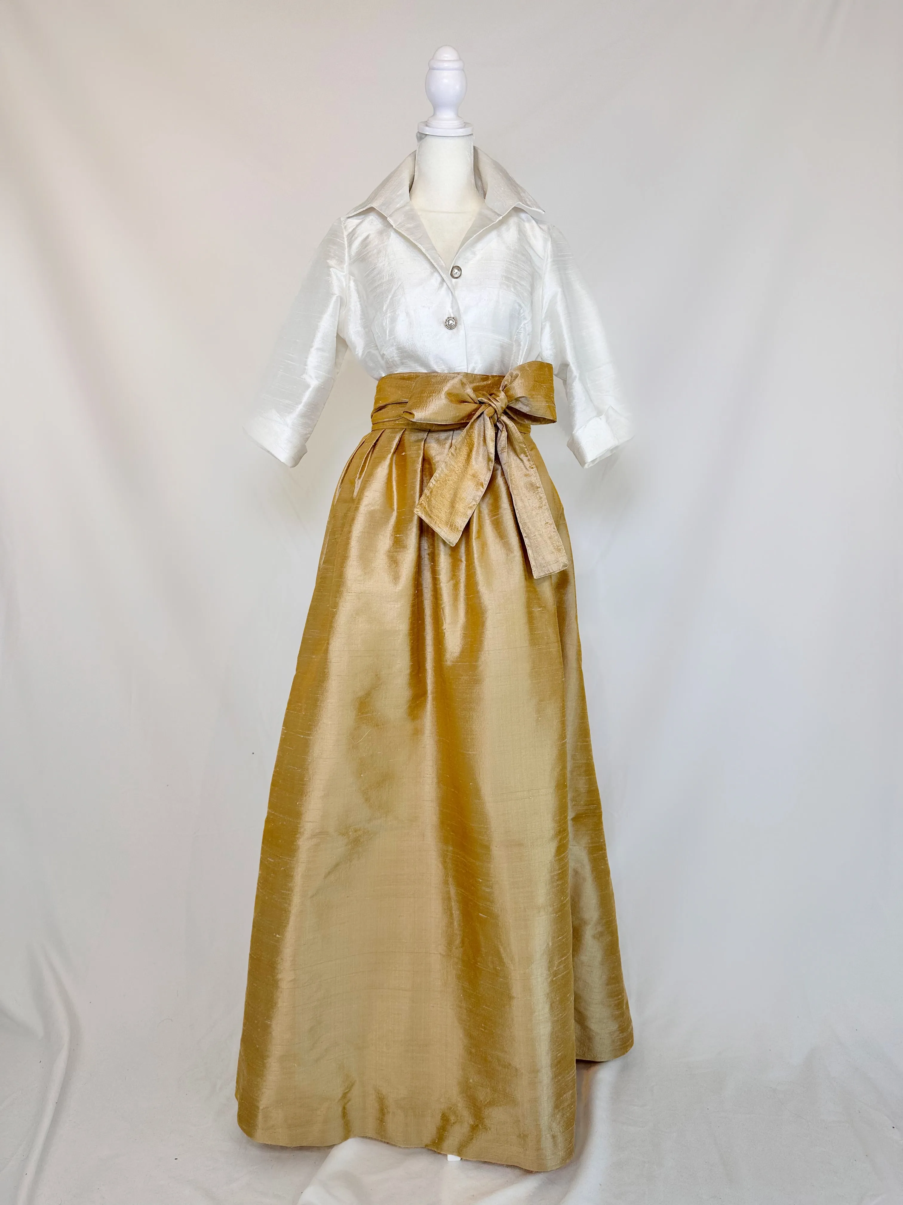 DeBordieu Shirt in Silk Dupioni- Offered in 8 colors
