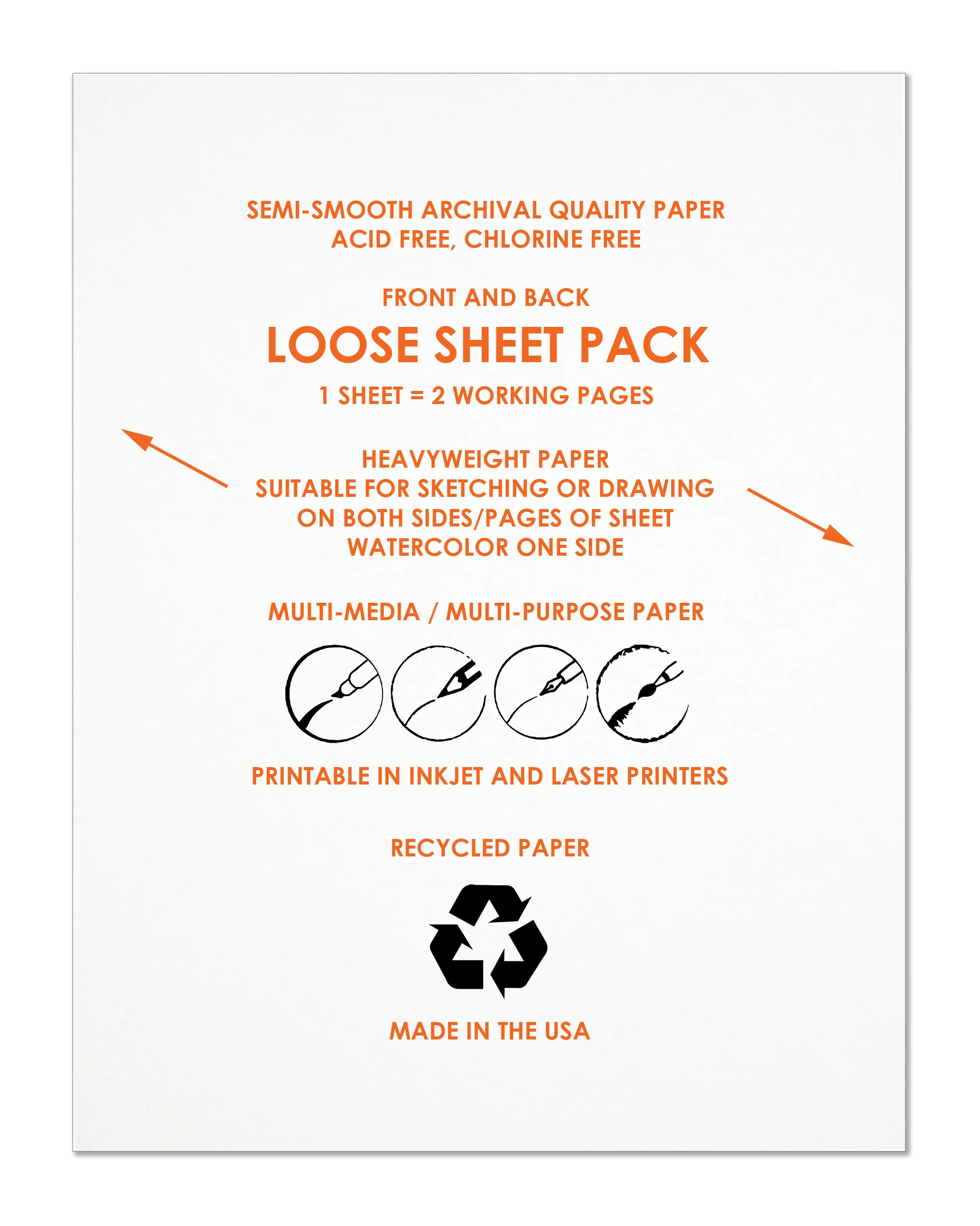 Design Ideation Grid Paper. Vertical Isometric Grid. Premium Grid Paper. (8.5" x 11") 25 Sheet Pack. LP-GRID-CP-25