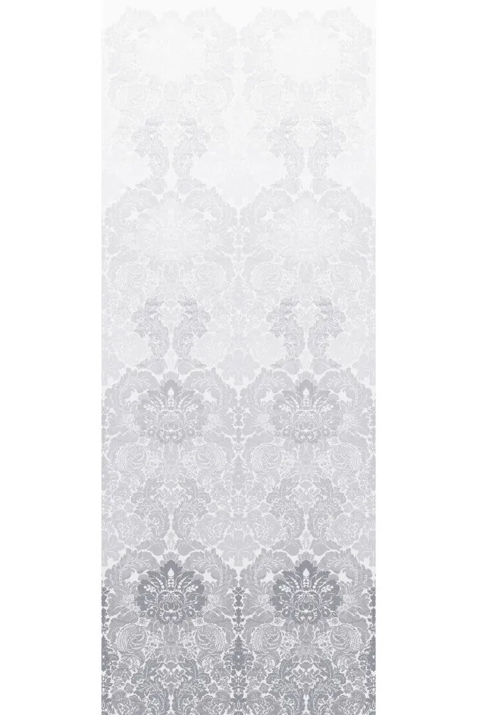 disappearing damask superwide wallpaper panel