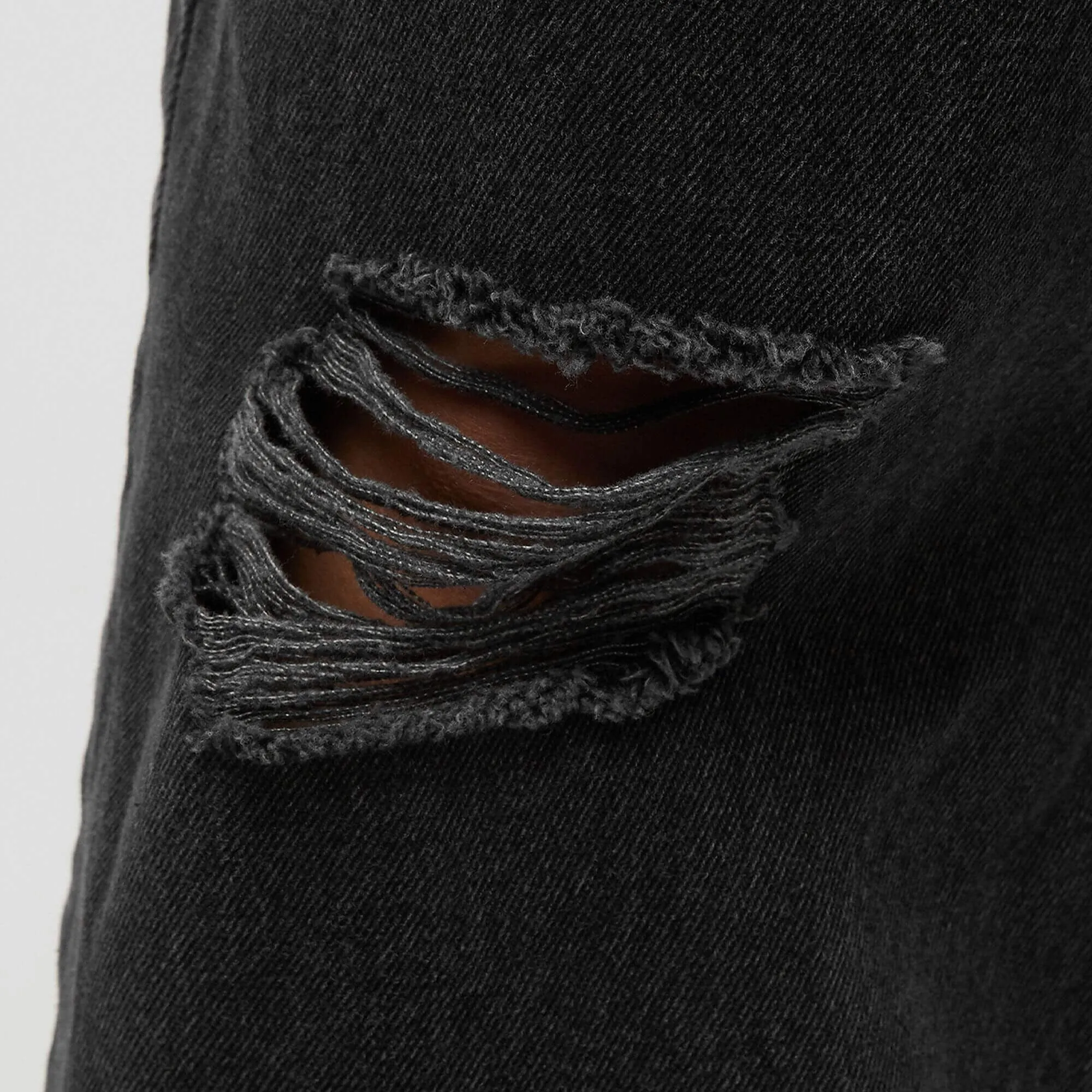 Dámske džínsy Karl Kani KK OG Extra Wide Five Pocket Denim vintage black čierne