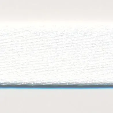 Drape Bright Satin Ribbon #01 White