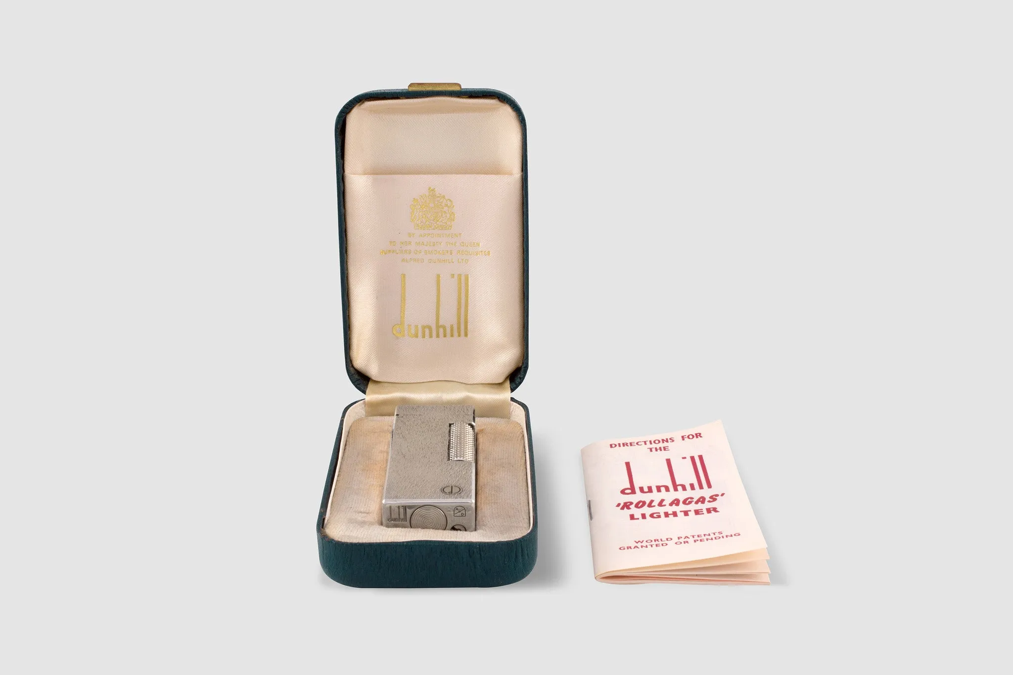 Dunhill Silver Plated "Rollagas" Lighter