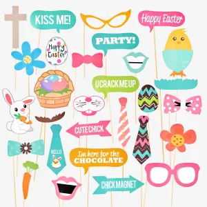 Easter Photo Booth Props