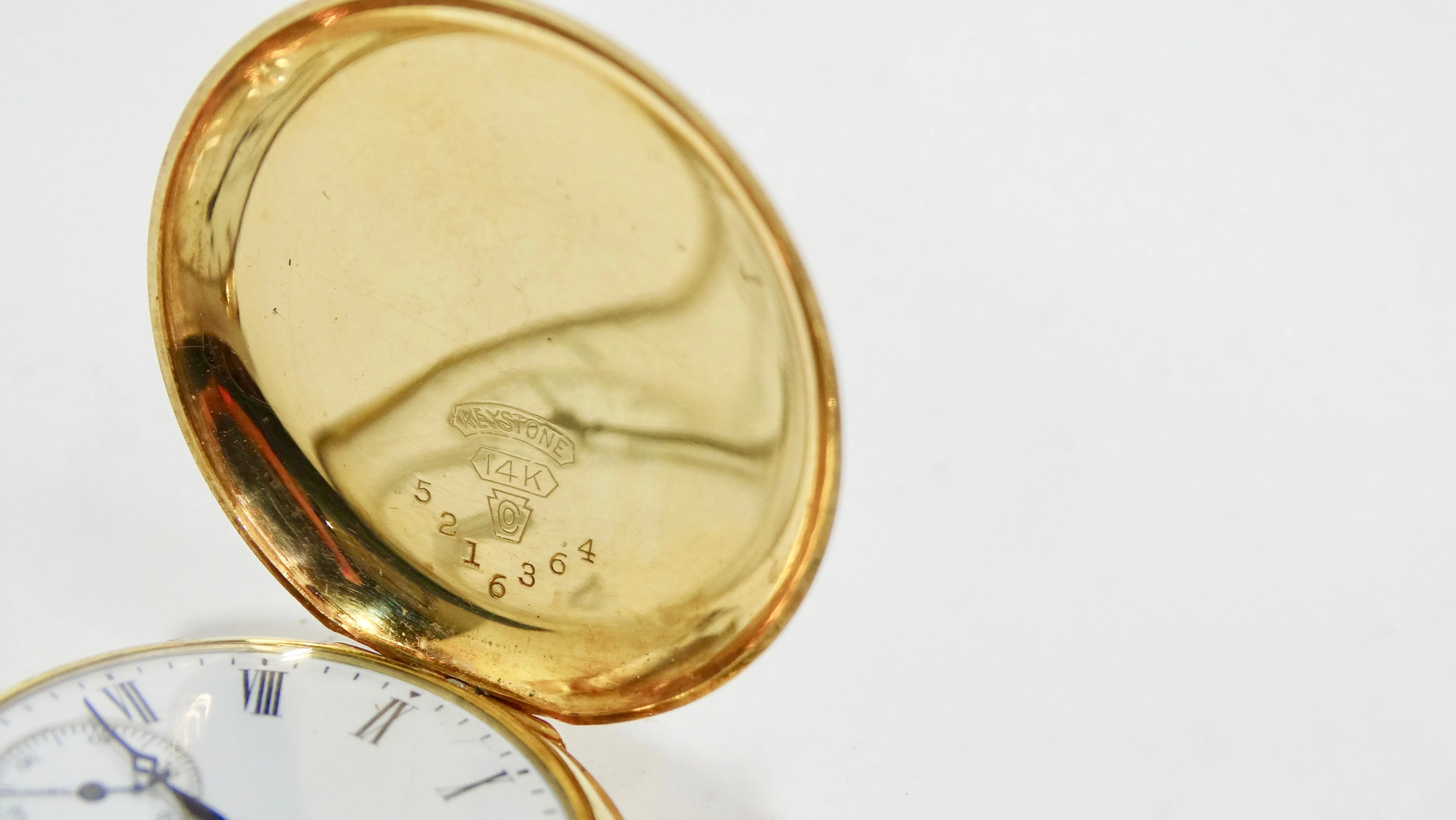 Elgin Gold & Ruby Pocket Watch