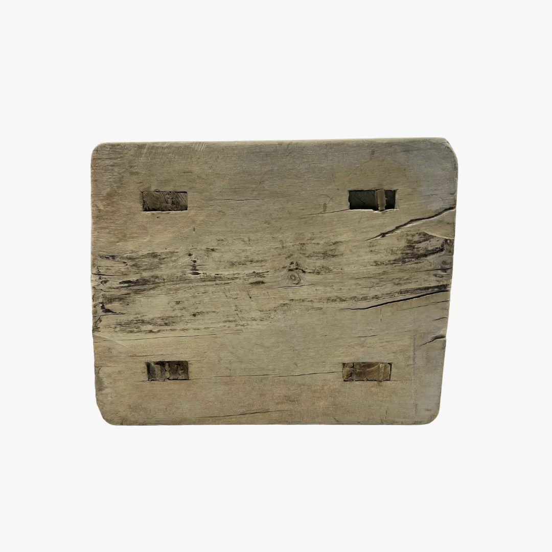Elm Wood Stool
