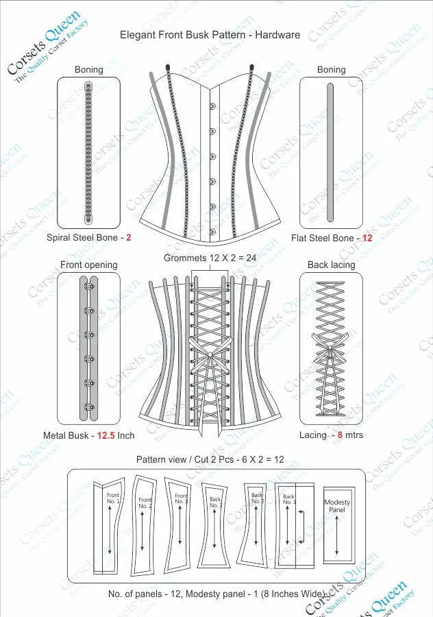 Emelia Overbust Corset