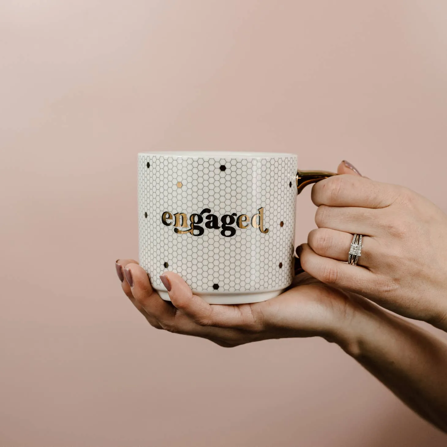 Engaged Honeycomb Tile Mug