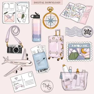 Explore Clipart   Pattern Bundle