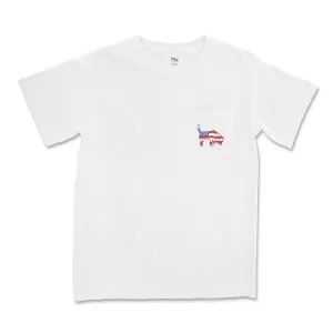 Explorer Pocket Tee - American Flag Fill