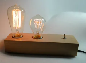 Father And Son Edison Desk Lamp