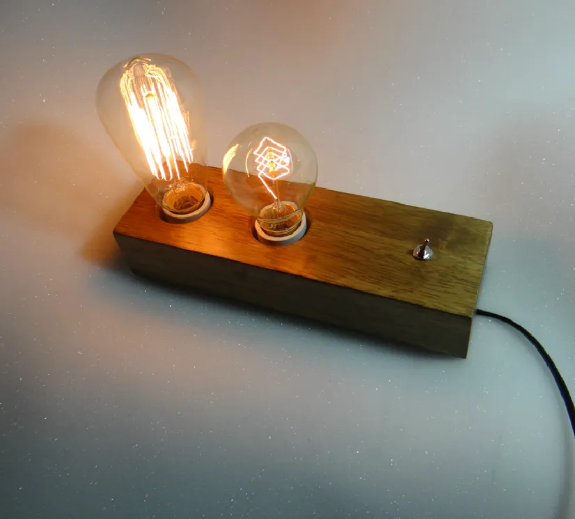Father And Son Edison Desk Lamp