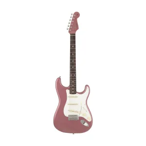 Fender Japan CHAR Stratocaster Electric Guitar, RW FB, Burgundy Mist Metallic