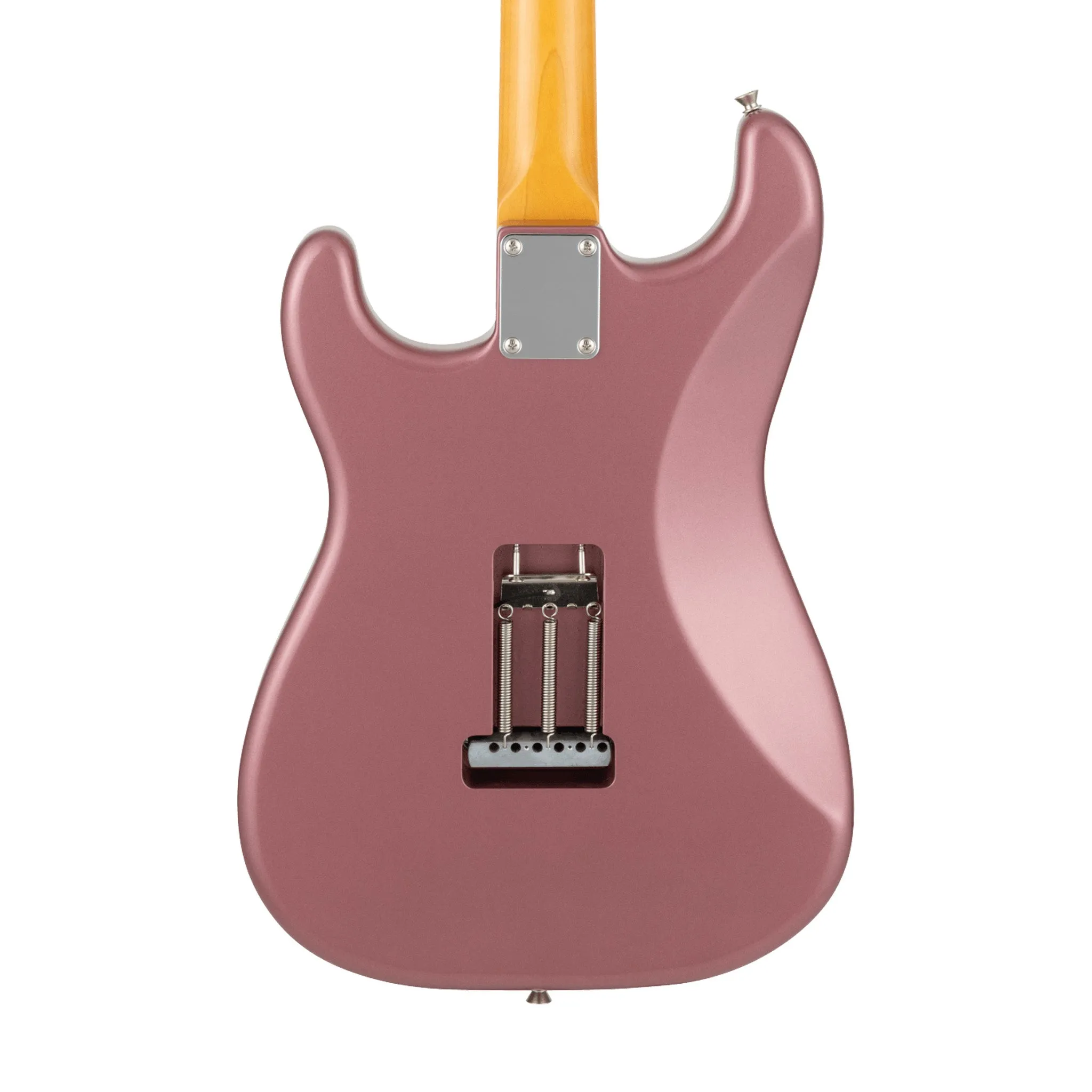 Fender Japan CHAR Stratocaster Electric Guitar, RW FB, Burgundy Mist Metallic