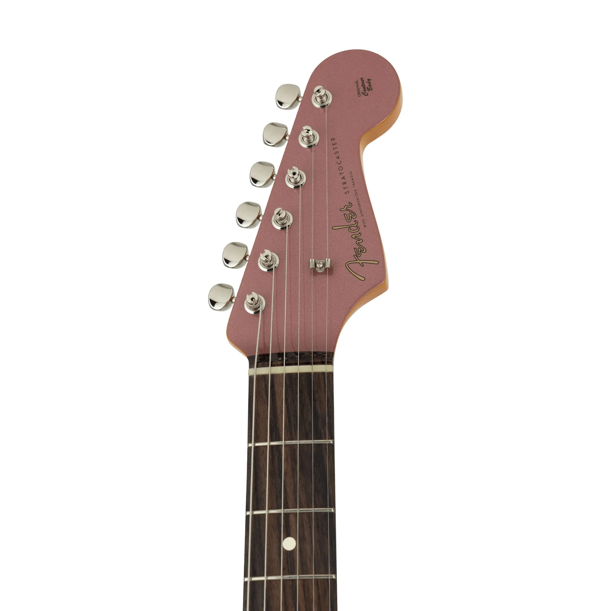 Fender Japan CHAR Stratocaster Electric Guitar, RW FB, Burgundy Mist Metallic