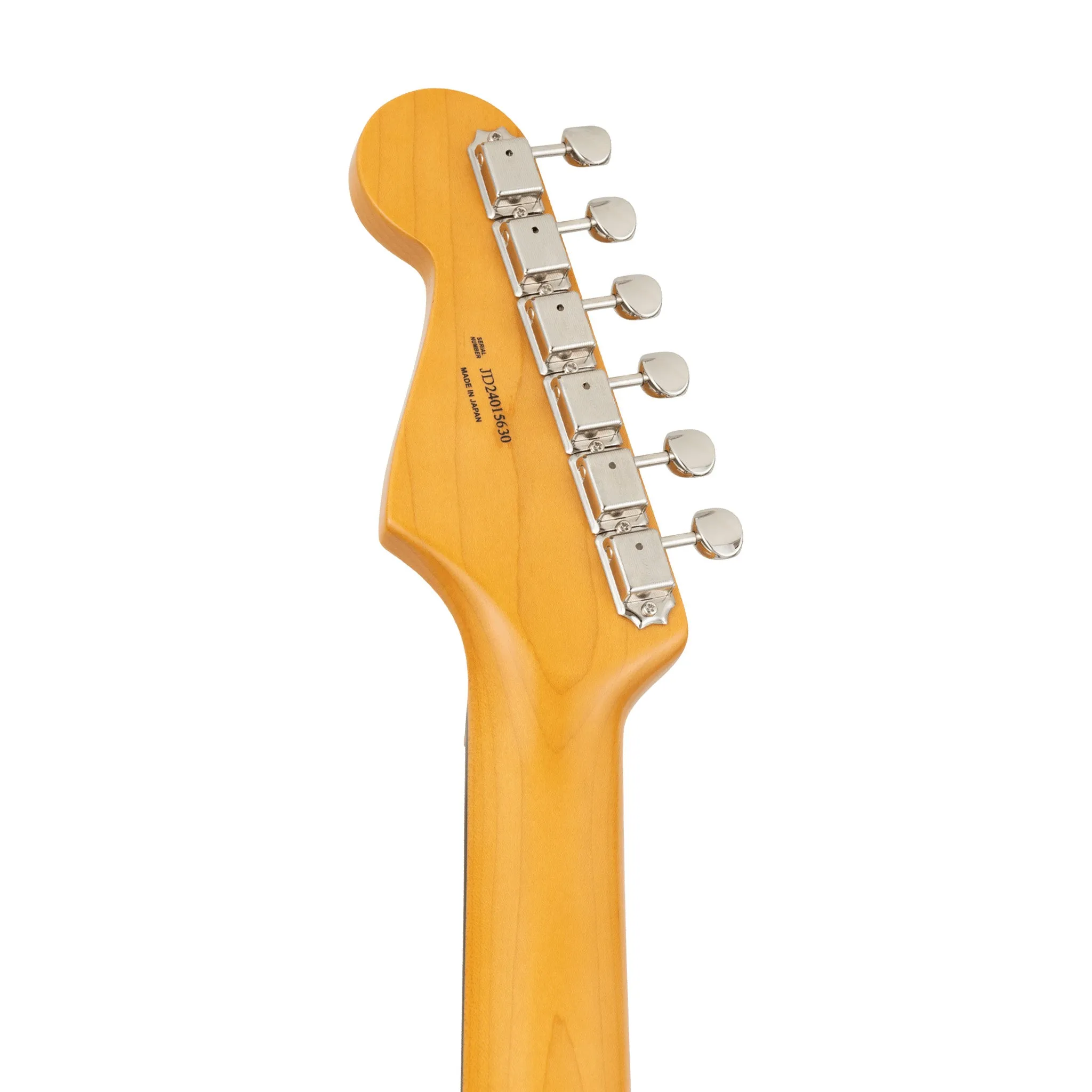 Fender Japan CHAR Stratocaster Electric Guitar, RW FB, Burgundy Mist Metallic