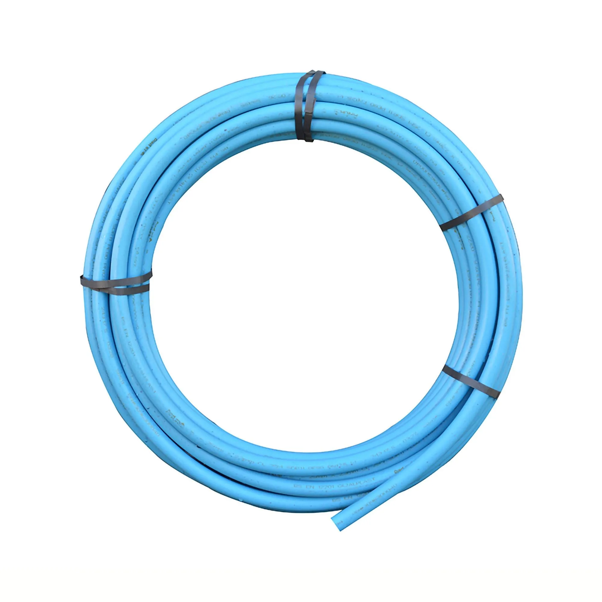 FloPlast MDPE Blue Pipe 25mm x 50m Coil