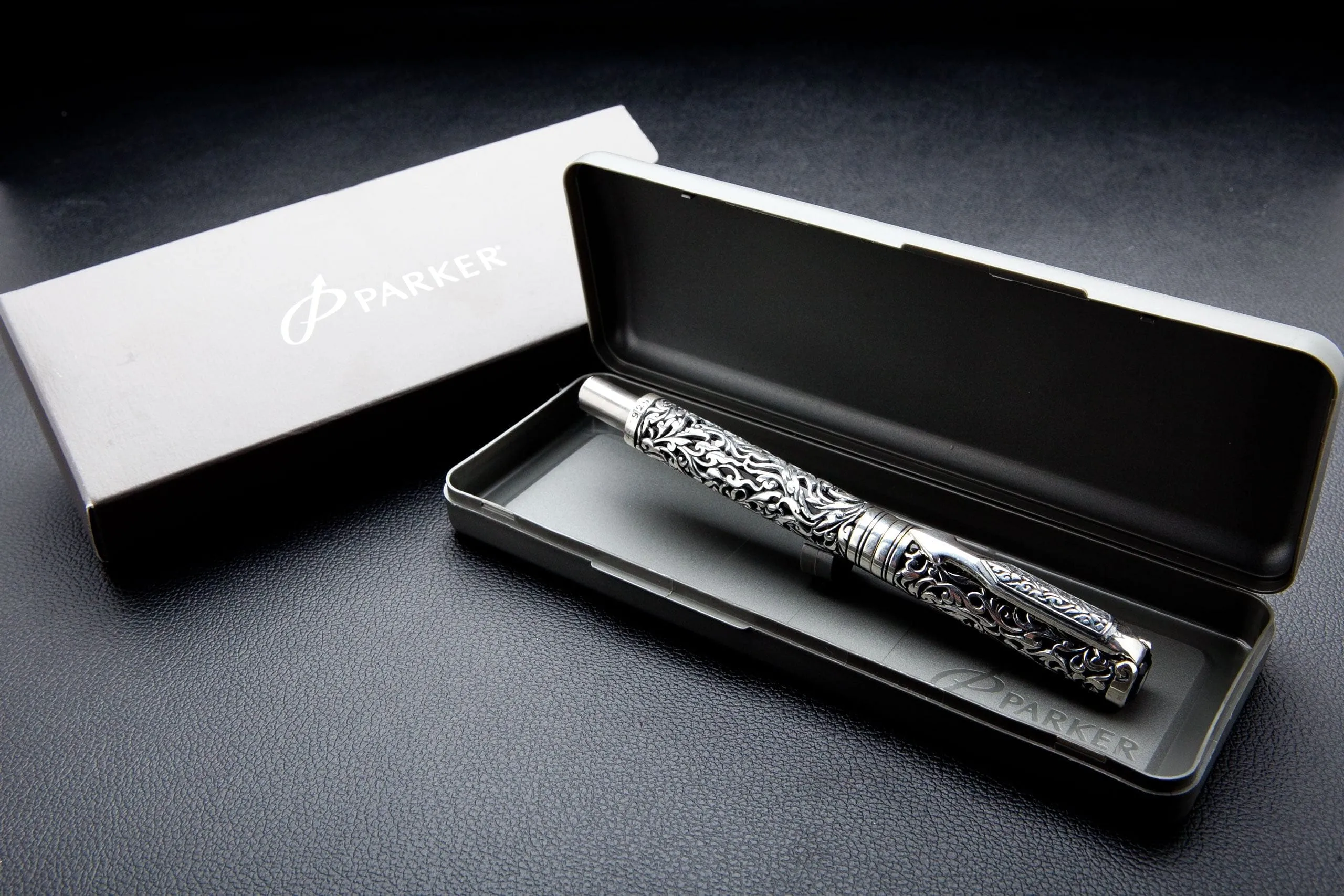 Floral Sterling Silver Pen